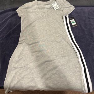 Marc New York gray cotton tshirt dress size large